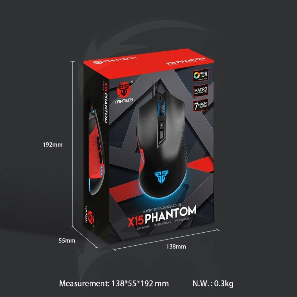 Fantech X15 Phantom Gaming Mouse Fantech X15 Phantom Gaming Mouse